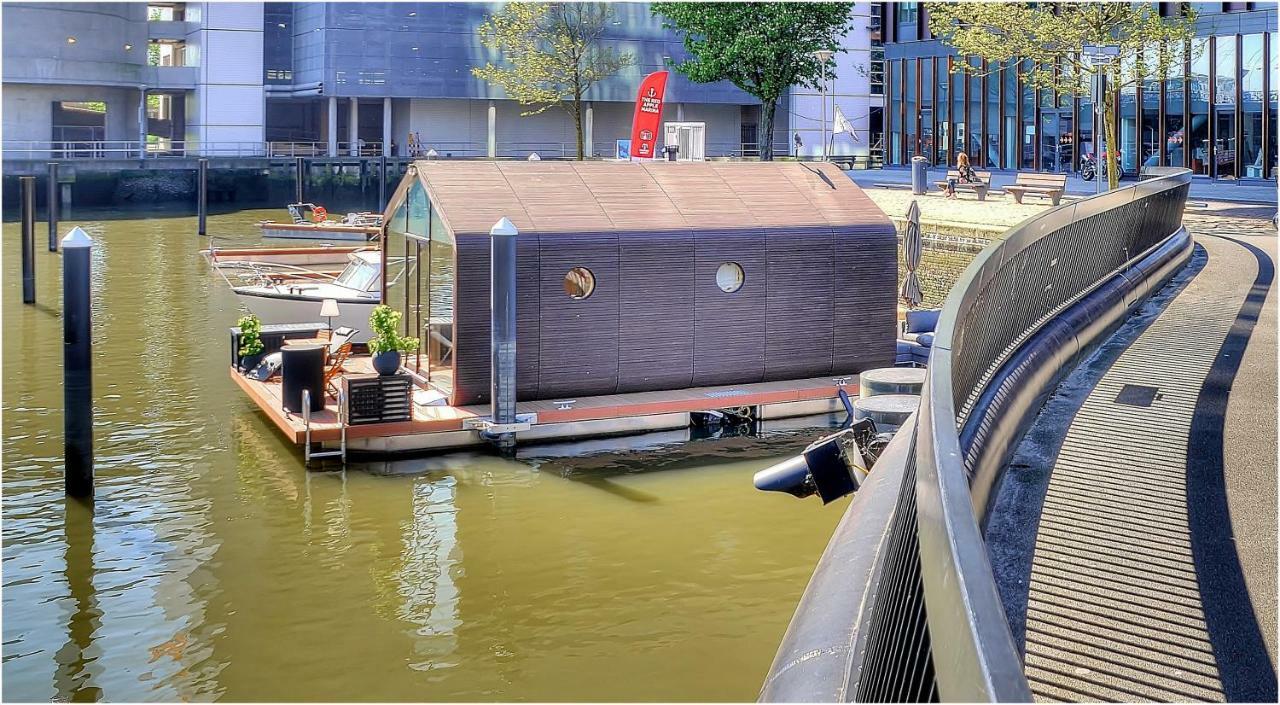 Wikkelboats At Wijnhaven Hotel Rotterdam Bagian luar foto